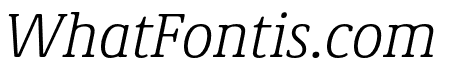 Demos Next Pro Light Italic