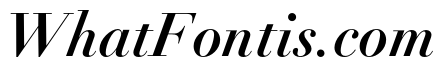 Didot LT Pro Bold Italic