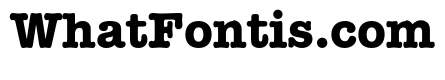 American Typewriter ITC Pro Bold Condensed