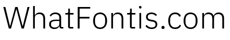IBM Plex Sans Condensed Light