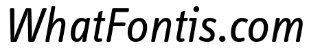 Info Display Pro Italic