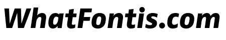 Zwo Pro Extrabold Italic