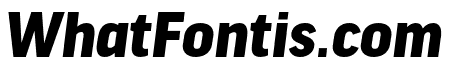 Good Headline Pro Comp Black Italic