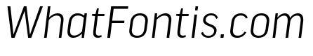 Good Headline Pro Narrow Light Italic