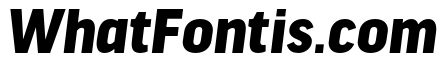 Good Headline Pro XCond Black Italic