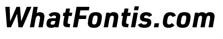 URW DIN Bold Italic