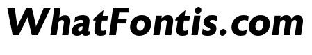 Astoria Sans Bold Italic