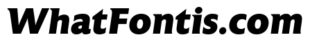 Astoria Extra Bold Italic
