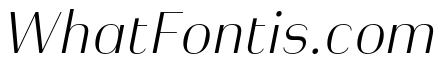 Heimat Display 14 ExtraLight Italic