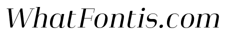 Heimat Didone 18 Regular Italic