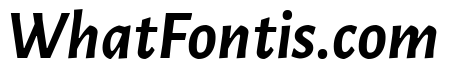 Alegreya Sans Bold Italic