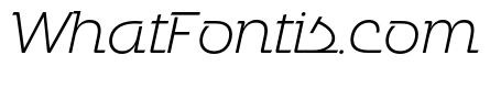 Urbane Adscript Extra Light Italic