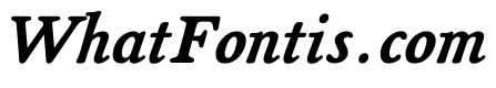 Magpie Bold Italic
