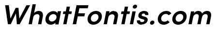 Sofia Pro Semi Bold Italic