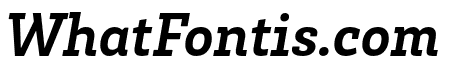 Brix Slab Bold Italic