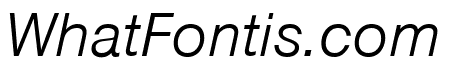 Nimbus Sans Light Italic