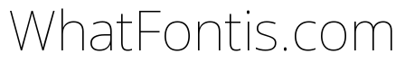 Noto Sans Thin