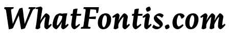 Artigo Bold Italic