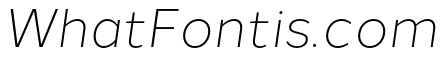 Halcom Light Italic