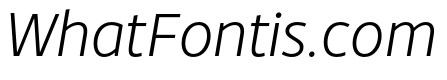 Monsal Gothic Light Italic