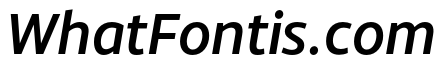 Monsal Gothic Medium Italic