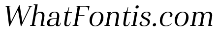 Haboro Norm Regular Italic