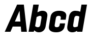 Gineso Norm Black Italic