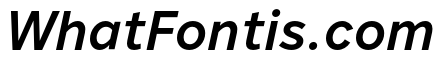Nort Medium Italic
