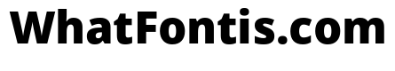 Open Sans Extrabold