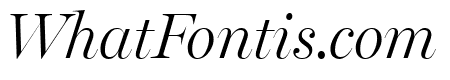 MillerBanner Light Italic