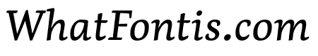 Dederon Medium Italic