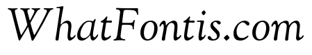 OFL Sorts Mill Goudy Italic