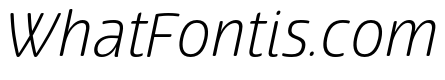 Terfens Light Italic