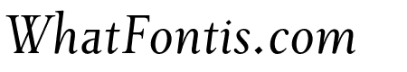 Priori Serif OT Italic