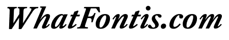 Kings Caslon Bold Italic