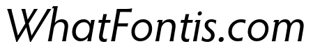 Hypatia Sans Pro Italic