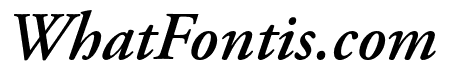 Adobe Garamond Pro Semibold Italic
