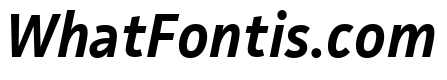 Facit Semibold Italic