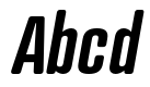 Atrament SemiBold Italic