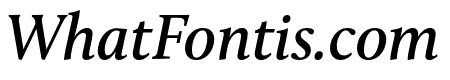 Calluna Semibold Italic