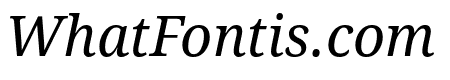 Droid Serif Italic