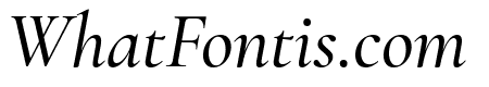Cormorant Garamond Medium Italic