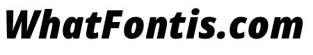 Noto Sans Display ExtraCondensed Black Italic