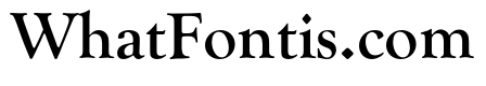 Goudy Old Style Bold