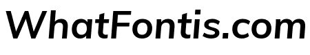 Muli Bold Italic