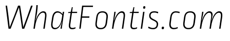 Ropa Sans Pro ExtraLight Italic