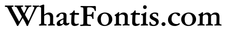 Garamond ATF Subhead Bold