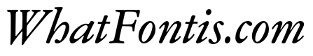 Garamond ATF Subhead Medium Italic