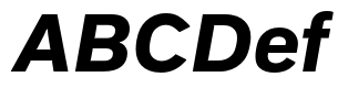 Embarcadero MVB Pro Extra Bold Italic