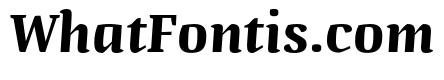 Quador Display Bold Italic